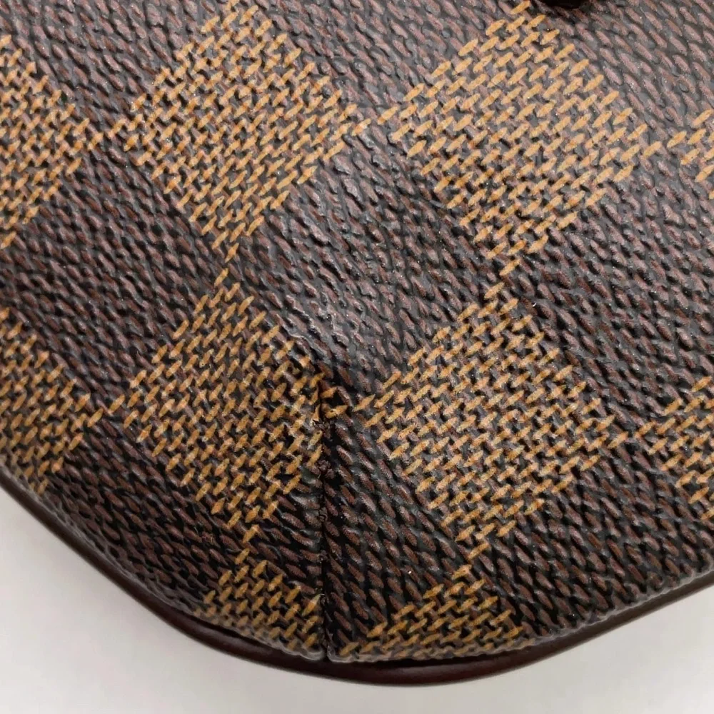 Authentic Louis Vuitton Damier Ebene Manosque GM Pouch W/Box mini bag - Picture 9 of 17